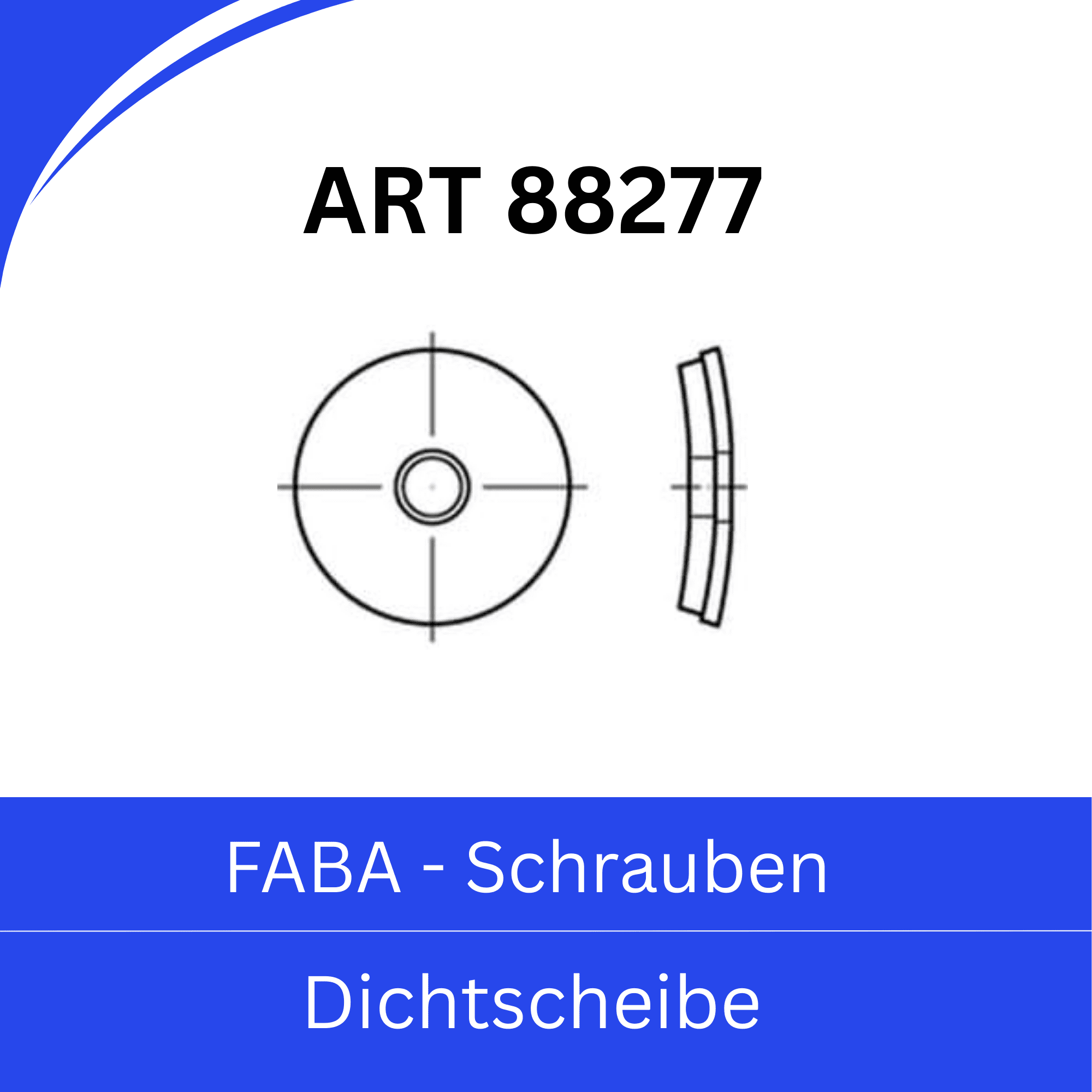Bild von FABA-Schrauben - Dichtscheibe